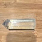 Polished Clear Crystal Quartz Healing Point Wand   Faceted Point