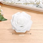 16pcs Artificial Flowers Fake Foam Roses With Stems For Wedding
