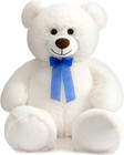 Teddy Bear Stuffed Animal Plush Giant Teddy Bears With Footprints Big Bear 36 In