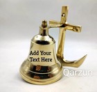Personalized Brass Anchor Ship Bell nautical Door Bell Vintage Home Decor