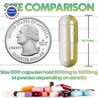 Empty Capsules Vegan 100 Count Xprs Nutra Size Clear Vegetarian Pill Vegetable