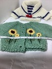 Teddy Bear Or Doll Knit Sweaters 4 In The Lot  Never Used