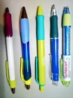 Lot 5 Plastic Pharmaceutical Drug Rep Pens  Medical  New Ink  Rare Pen