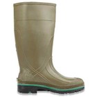 Mens Plain Toe Rubber Fishing Hunting Waterproof Pvc Work Mud Green Rain Boots