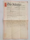 1870 Antique Deed Indenture Shippensburg Pa G Martin To D Baer Revenue Stamp