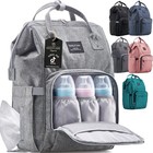 Diaper Bag Backpack   Baby Diaper Bags With Changing Station For Mom   Multif   
