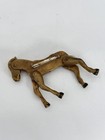 Antique Vintage 1900s Hand Made Wooden Animated Moving Horse 4    Brooch Rare