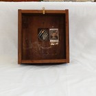 Rare Brown Mahogany French Clock 