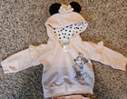 Disney Minnie Mouse Outfit Size 6 9 Months Pink   bxe 