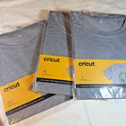 Lot Of 5 Cricut Infusible Ink Shirts New Crew Neck  V-neck  Mixed L  Xl  2xl