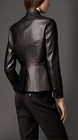 Women Black Leather Blazer Formal Slim Fit Genuine Lambskin Jacket S M L Xl- 178