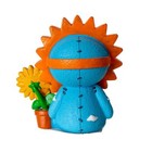 Sol Furrybones Figurine Skeleton In Sunflower Costume 2 8 Inches Tall