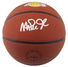 Lakers Magic Johnson Authentic Signed Wilson Logo Basketball Bas Witnessed