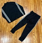 Adidas Tiro Tracksuit Set Black White Jacket Men   s Size Small   Medium Soccer