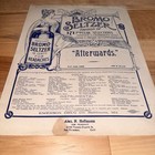 Antique Bromo-seltzer Sheet Music Drug Store Advertisement 1900s Headache Remedy