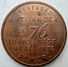 1933 Lucky Piece Anti Knock Of 76 Turns Waste Heat Into Power Good Luck Token