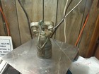 Vintage Wolf Hand Lamp Safety Company Mining Miner Carbide Cap Light Lamp