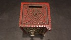 Antique Cast Iron Combination  state  Safe Bank - Kenton Circa 1920s 12