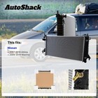 Radiator For 2007-2018 Nissan Altima 2016-2023 Maxima 2 5l 3 5l V6 Fwd Rk1201