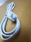 White 1 5m 2 Prong Ac Wall Power Cord For Led Lcd Smart Tv  Vizio  Samsung  Sony