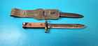 Wwii Italian 1938 Gnutti Mannlicher Carcano Fixed Bayonet   Sheath   Frog Tr1166