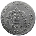 1704 8 Skilling Norway Frederick Iv Coin Type I  mo4471- 