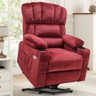 Elderly Power Lift Recliners Chair With Heat And Massage Electric Recliner Chair