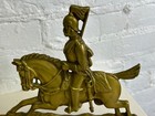 Vintage Military Cavalry Officers Brass Displays