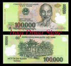 100 000 Viet Nam Dong   10 000 Iraq Dinar Unc  Banknote Currency Iraqi