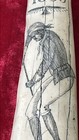 Resin Walrus Tusk 12    Scrimshaw Emancipation 1863  Abraham Lincoln