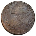 1787 Connecticut Copper  Draped Bust Left  Miller 19-g 4