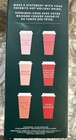 Starbucks Limited Edition Red Pink 2019 Holiday Christmas Reusable Hot Cups 16oz