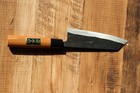 Blue Steel 2 Kurouchi Kiritsuke Knife  165 Mm  6 5 Inch Sakura Wood Handle Usa