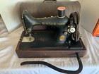 Antique 1928 Singer Sewing Machine Model 99  Serial Ac216400  Bentwood Case 