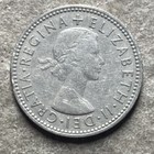 Vintage 1965 Uk 1 Shilling Coin United Kingdom Great Britain England