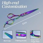 Javenproliu Hair Cutting Shears Barber Scissors Japanese Stainless Steel  6 5
