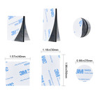 60pcs Double Sided Foam Tape Strong Pad Super-sticky Adhesive For Walls And Door