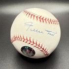 Willie Mays Signed Autograph Selig Official Major League Baseball Psa dna 10