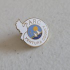 Vtg American Red Cross Arc Pin Ventura County California Chapter - White Dove
