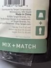 Home Small Fabric Cone Lamp Shade Bell 5 x 3   x 6  Clip-on Black W white Lining