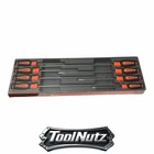 Snap-on Tools New Sgdxl80bo Orange 8 Pc Extra Long Soft Grip Screwdriver Set Usa
