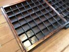 Vintage Hamilton Printer   s Drawer Letterpress Tray 32 X 17