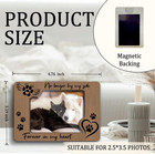Fridge Magnetic Memorial Picture Frames For Dog Cat Pet Lover Remembrance Memori