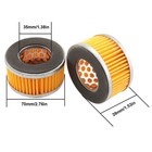 2 Pcs Replacement Compressor Air Filter Element Air Compressor Intake Paper F   