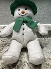 Vintage The Snowman Raymond Briggs Book 12  Soft White Fleece Plush Stuffed Toy