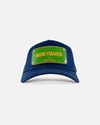 John Hatter   Co Moneymaker Blue Adjustable Trucker Cap Hat