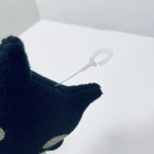 2002 Uglydoll Little Uglys Ice-bat Black Plush 7    New Old Stock Pretty Ugly Llc