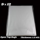 9x12 Clear Plastic Bags Packing Shipping Lay Flat Open Top Poly Baggie 1 2 Mil