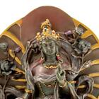 Green Tara Statue 6  Seated Buddhist Icon Goddess High Quality Bronze Resin New