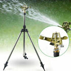 Lawn Tripod Sprinkler Irrigation Equipment Adjustable 360   Spray Watering New 